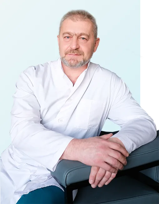 Хирург Белецкий И. И. в операционной